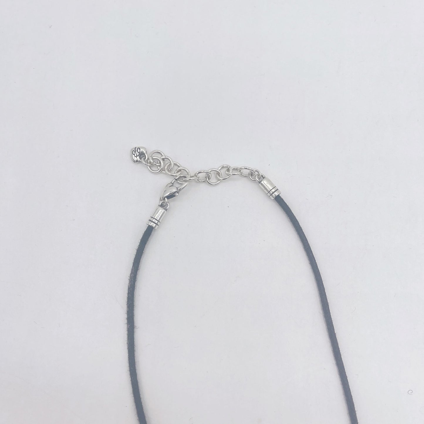 Brighton Large Teardrop Pendant Silver Necklace