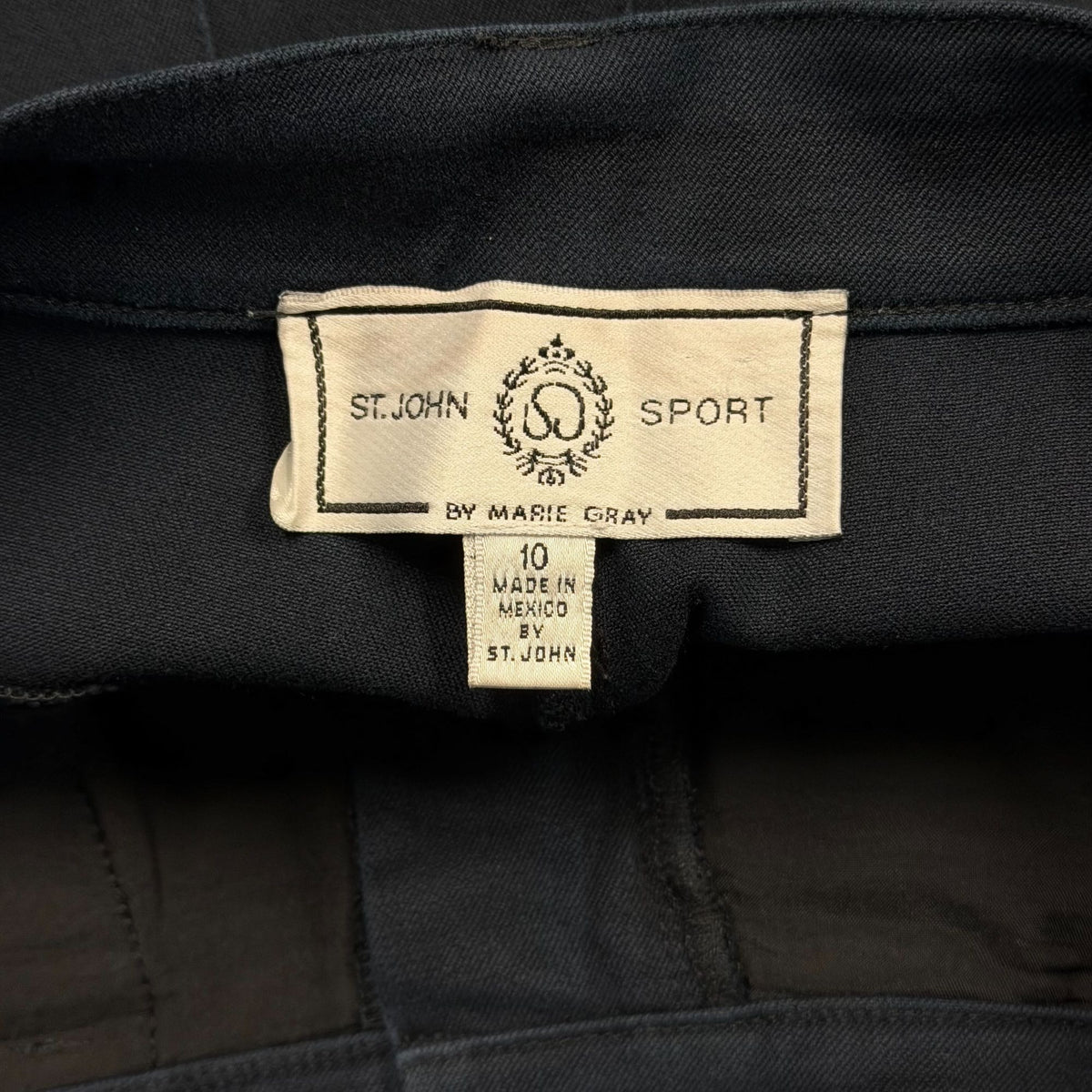 St John Sport Navy Pants Size 10