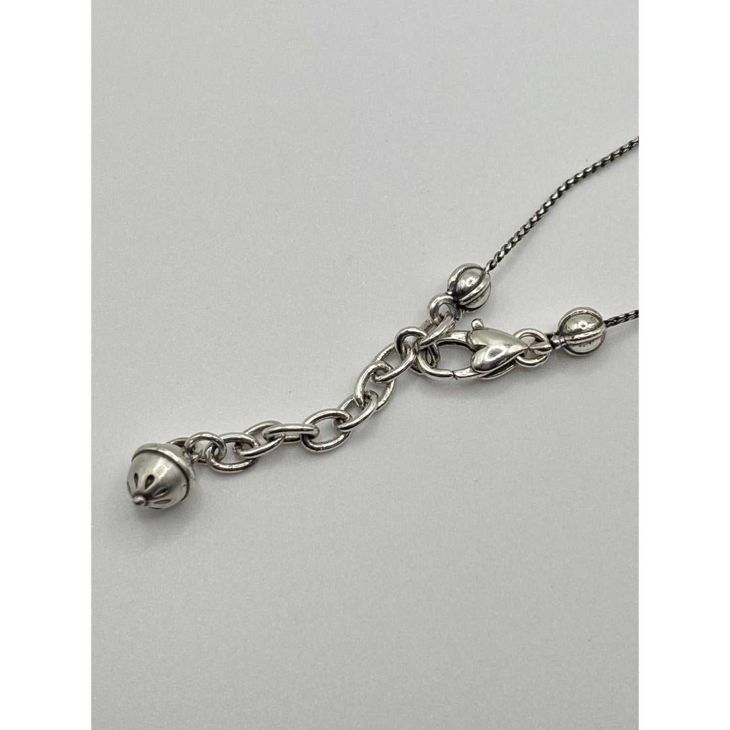 Brighton Retired Mariposa Butterfly Necklace Silver-Tone