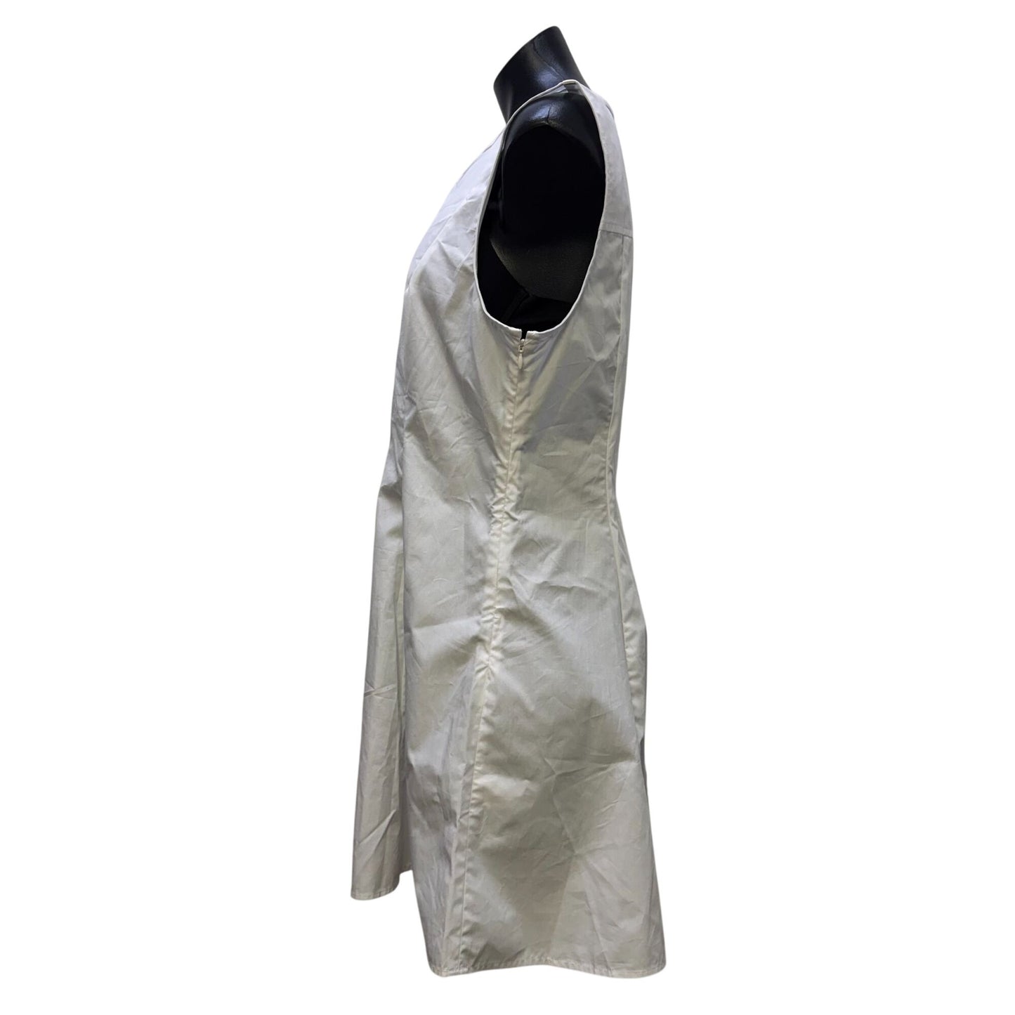 NWT Banana Republic White A-Line Dress Size 10