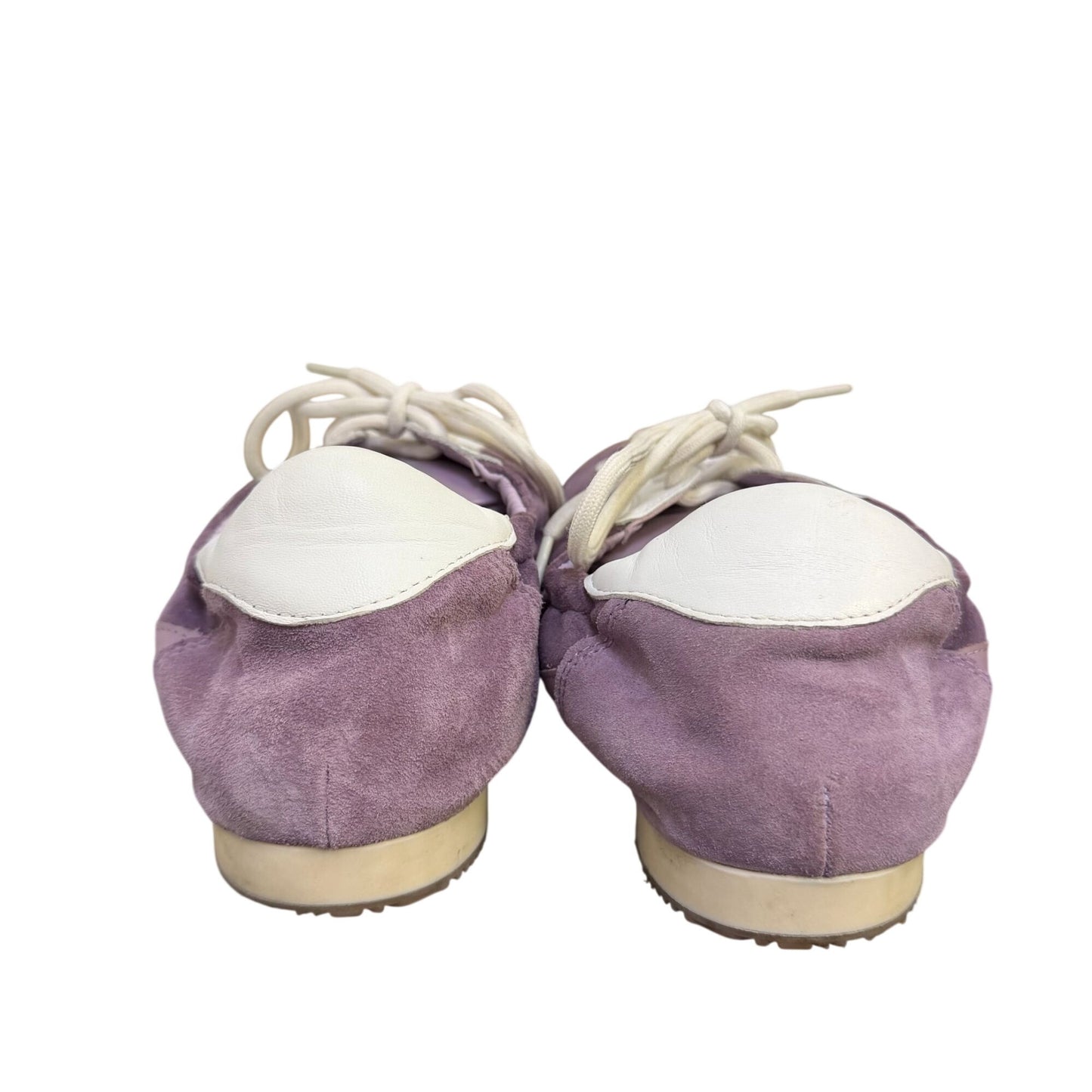 Tory Burch Purple Suede & Leather Sneakers Size 10.5
