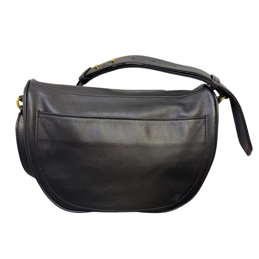 Hobo Black Leather Juno Crossbody Belt Bag With Adjustable Strap