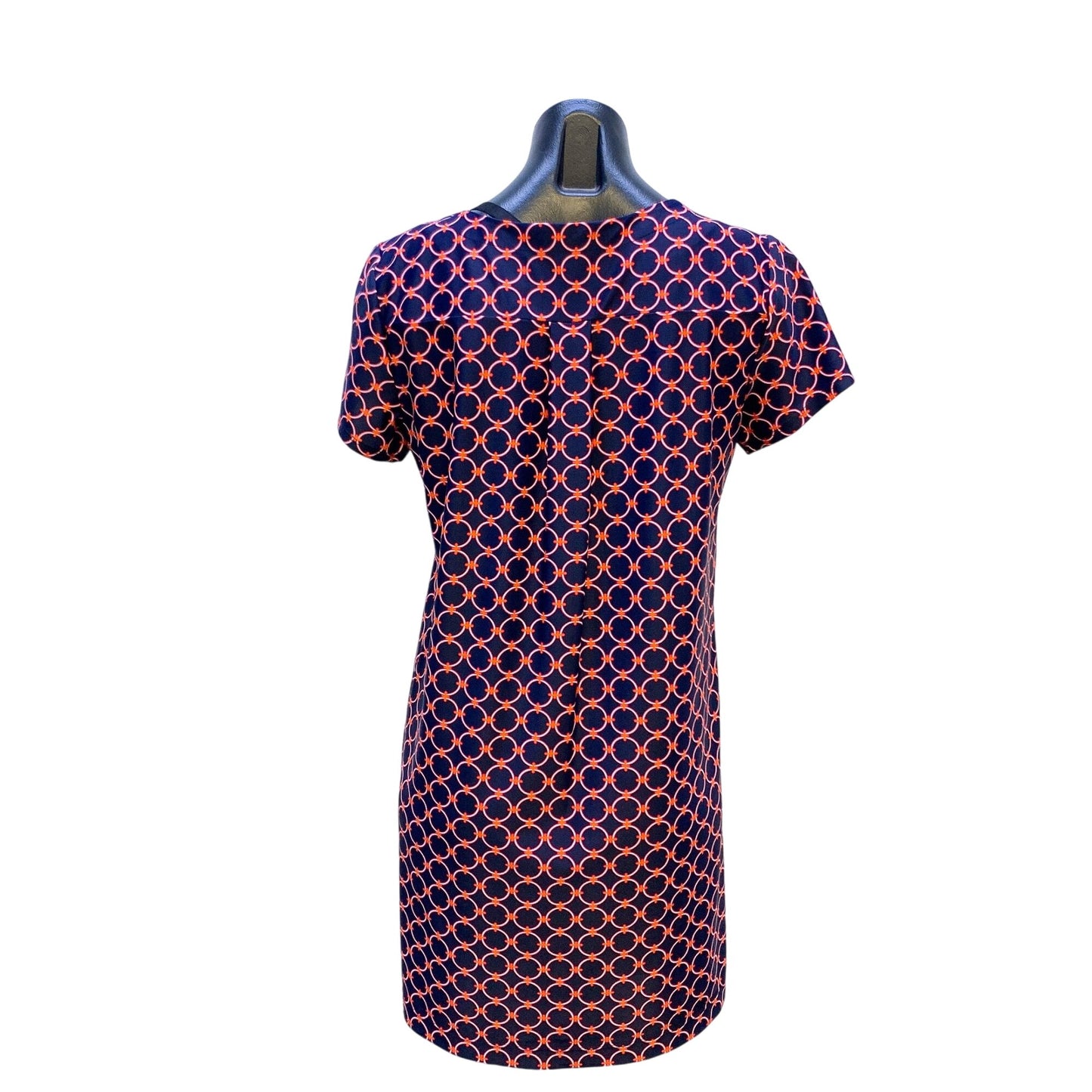 Jude Connally Geometric Print Short Sleeve Dress Size S