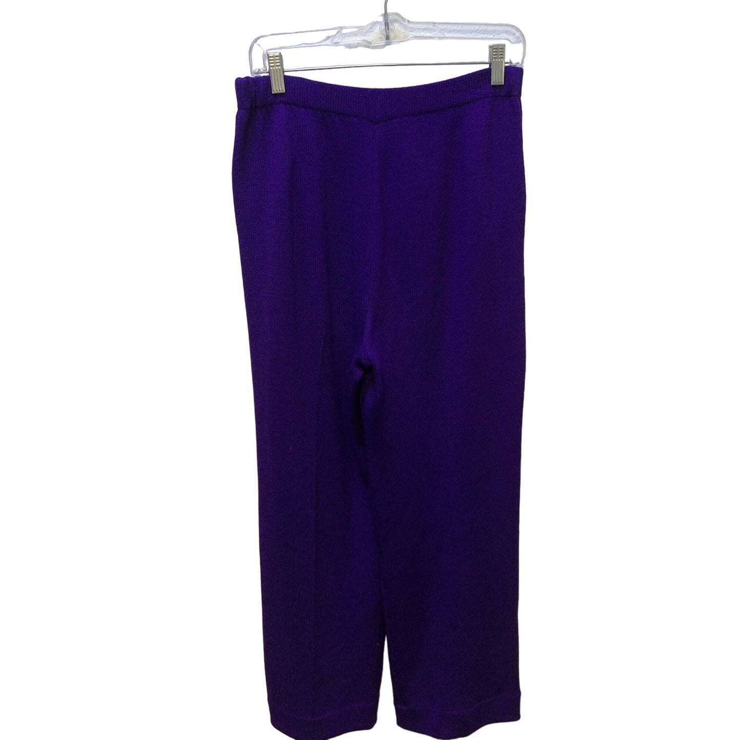 *St. John Purple Knit Pants Size 8