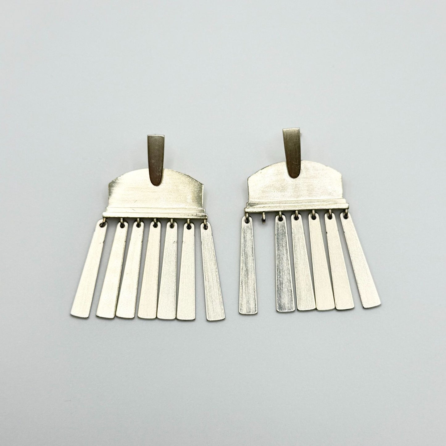 Kendra Scott Layne Gold-Plated Fringe Drop Earrings With Missing Fringe Piece