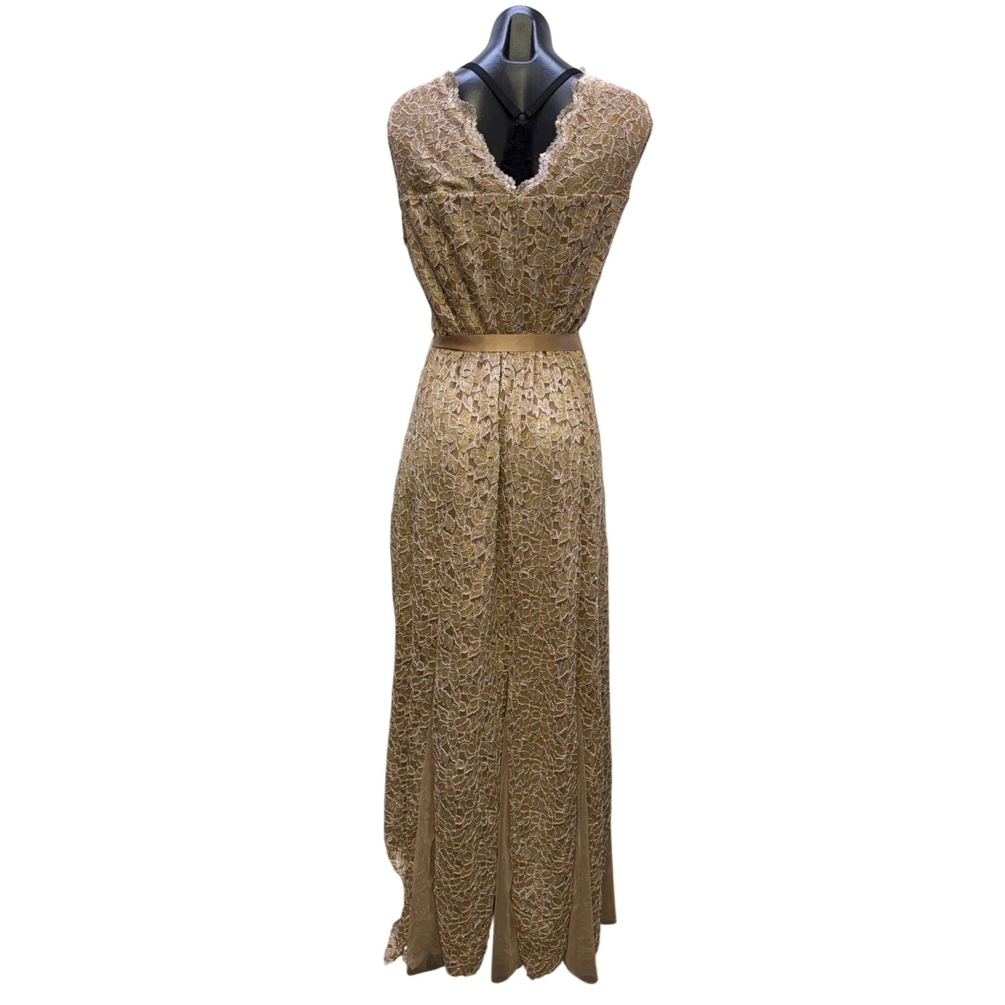 Candelite Gold Lace Gown Dress 2X