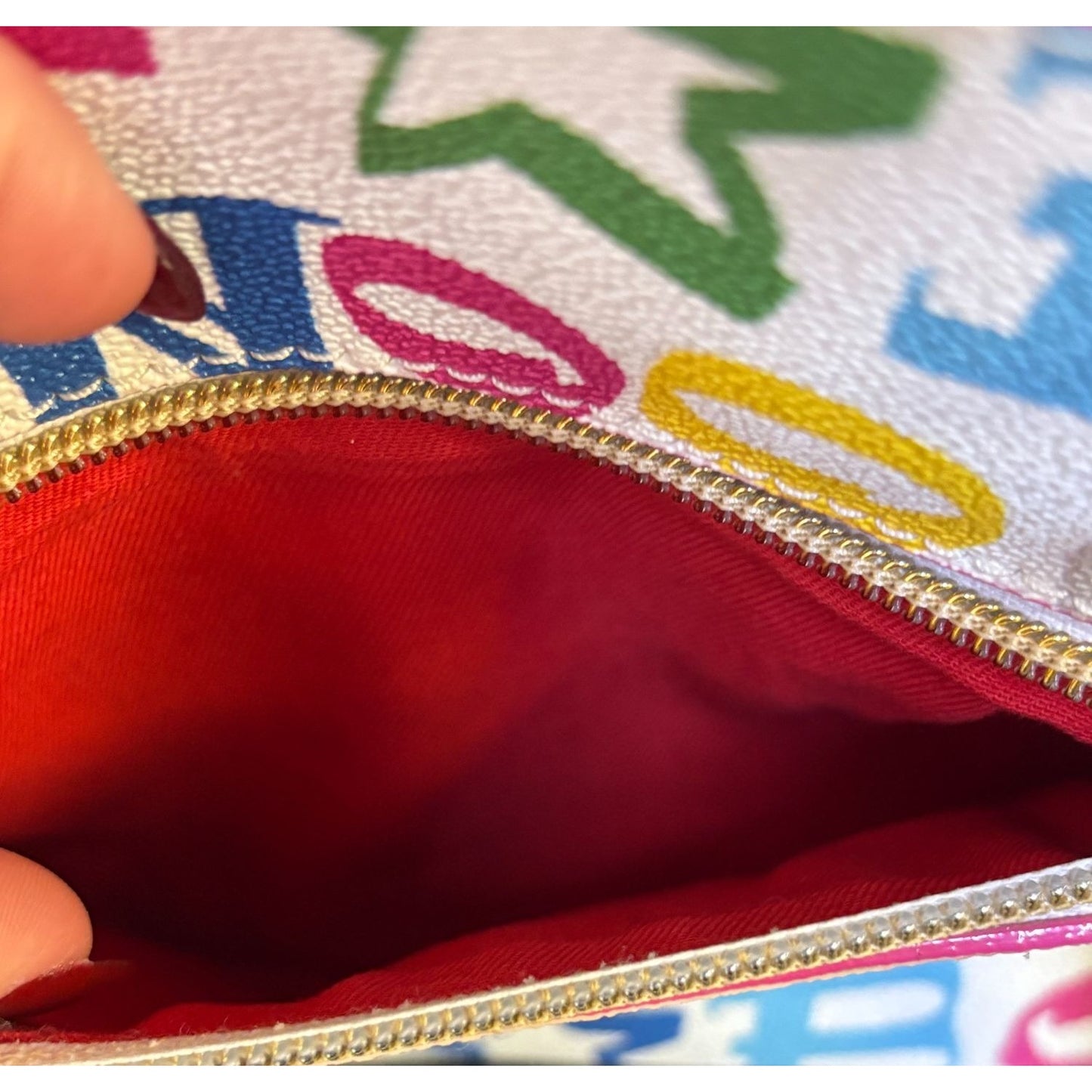 Dooney & Bourke Monogram Multi-Color Crossbody Bag