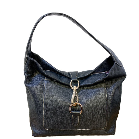 *Dooney & Bourke Black Shoulder Handbag Medium