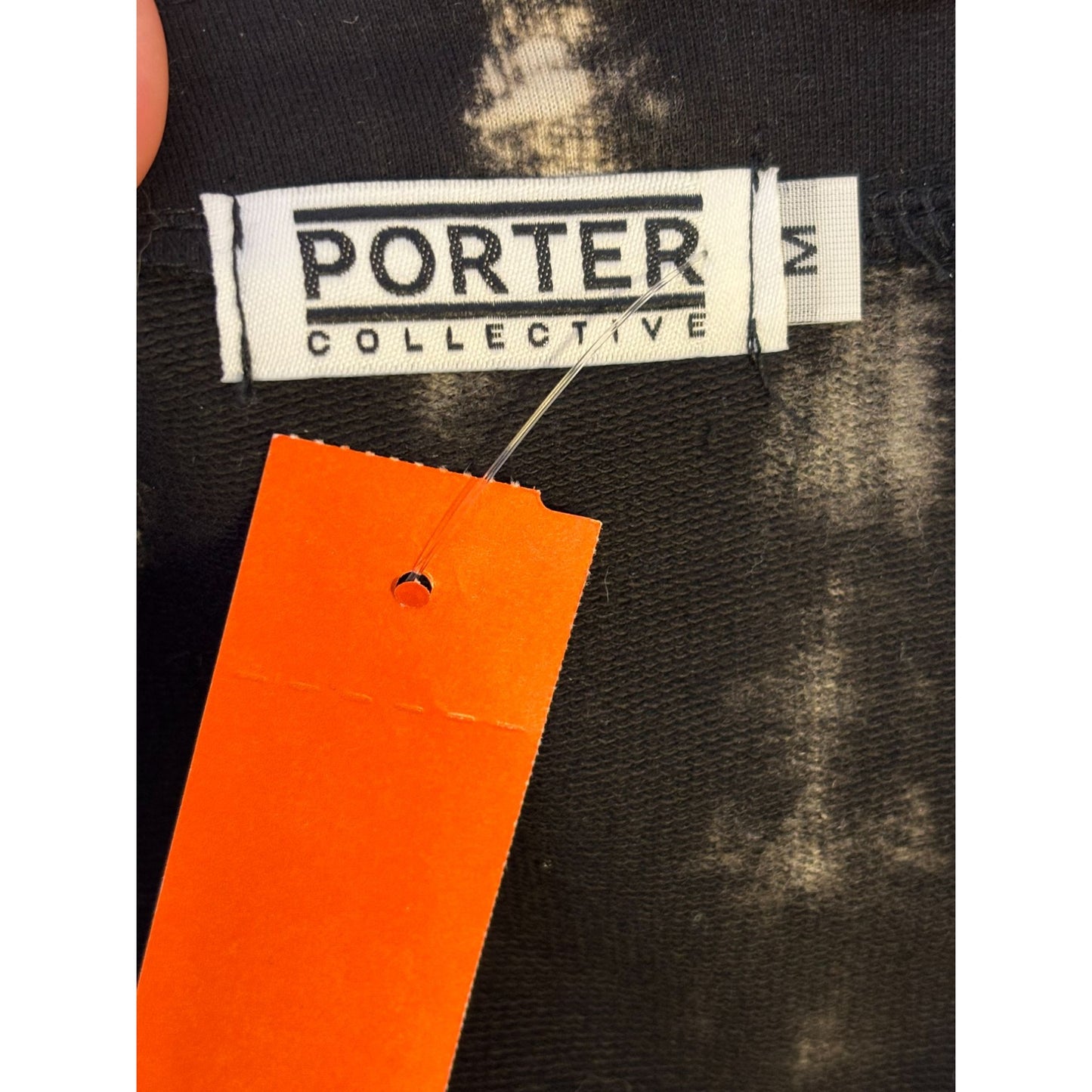 Porter Collective Tye-Dye Studded Long Sleeve Jacket M