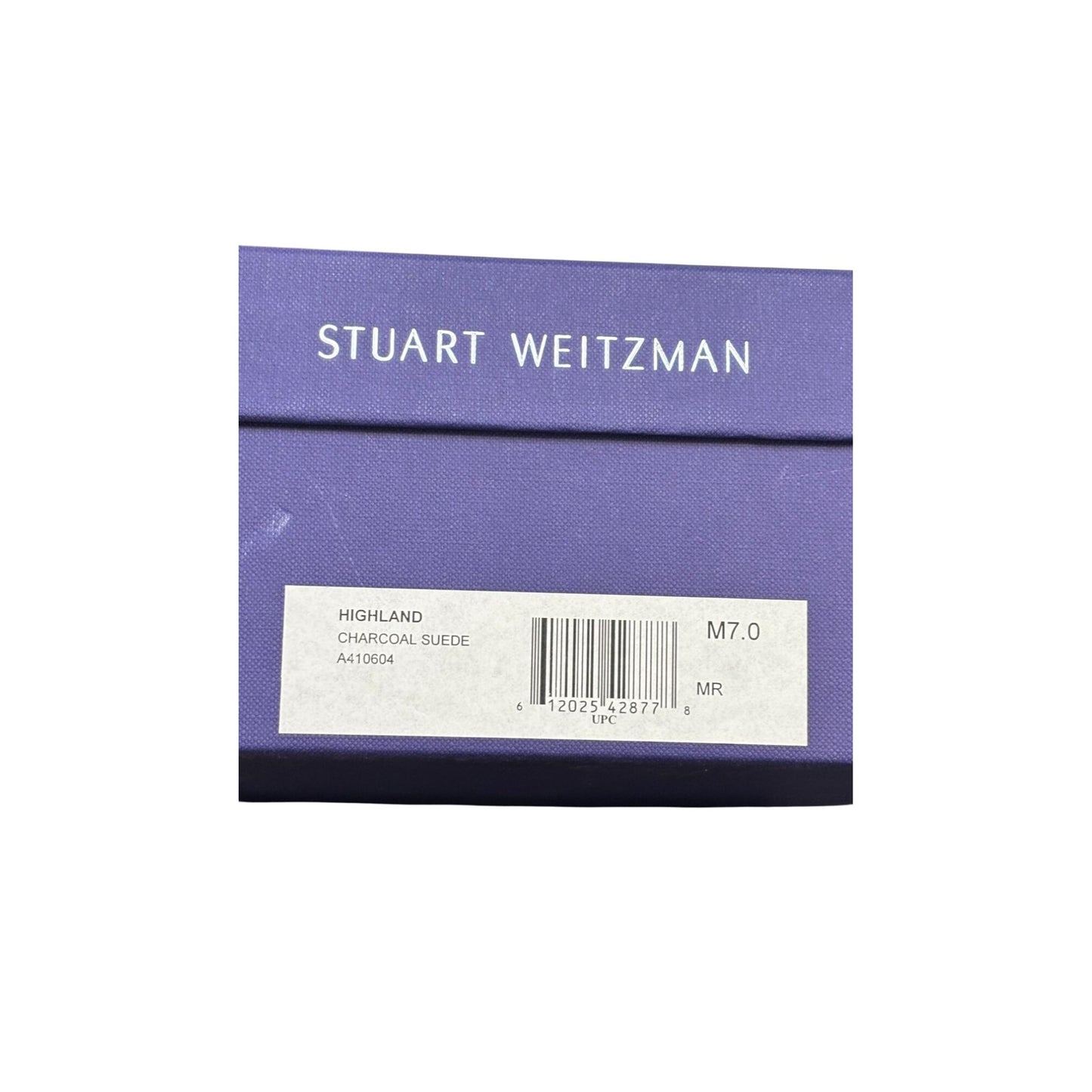 Stuart Weitzman Suede Over-The-Knee Boots Grey With Block Heel & Tie Closure Size 7