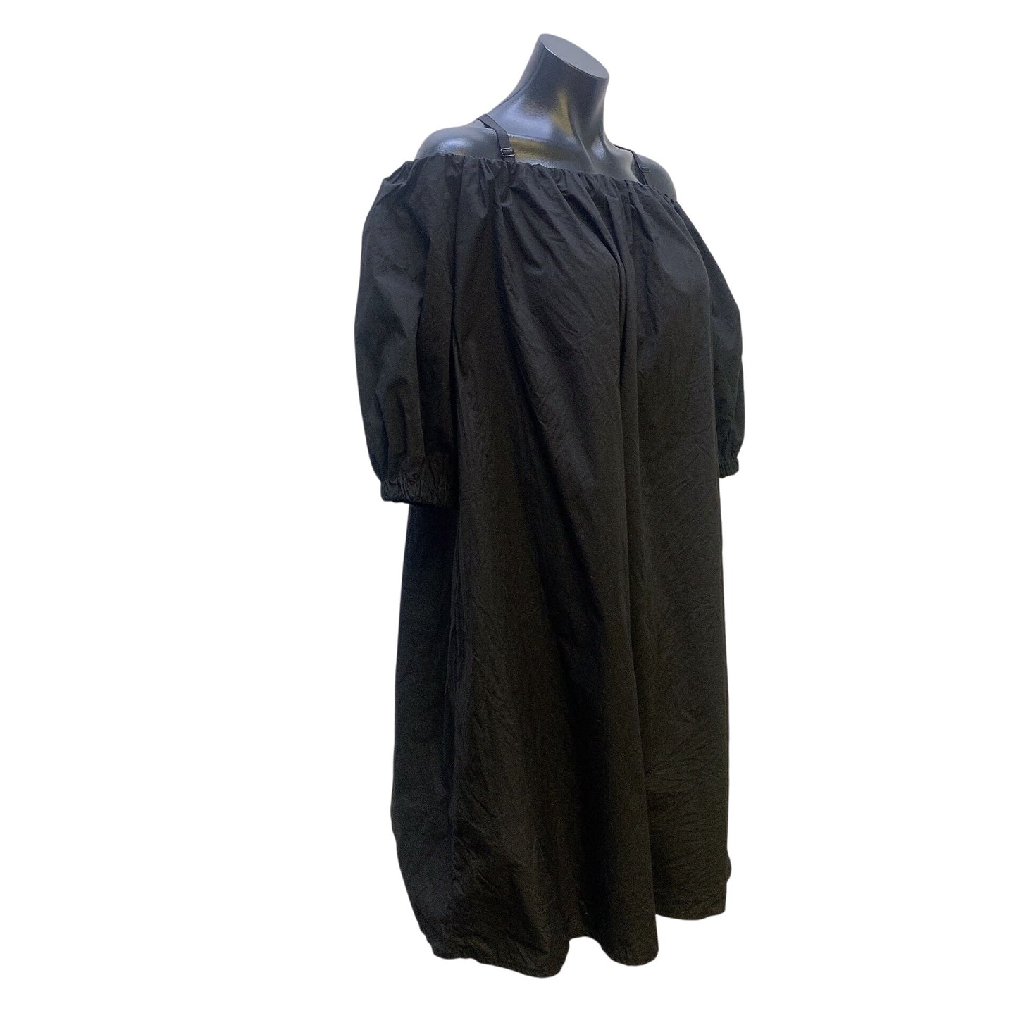 Magari Black Off-Shoulder Dress . Size S