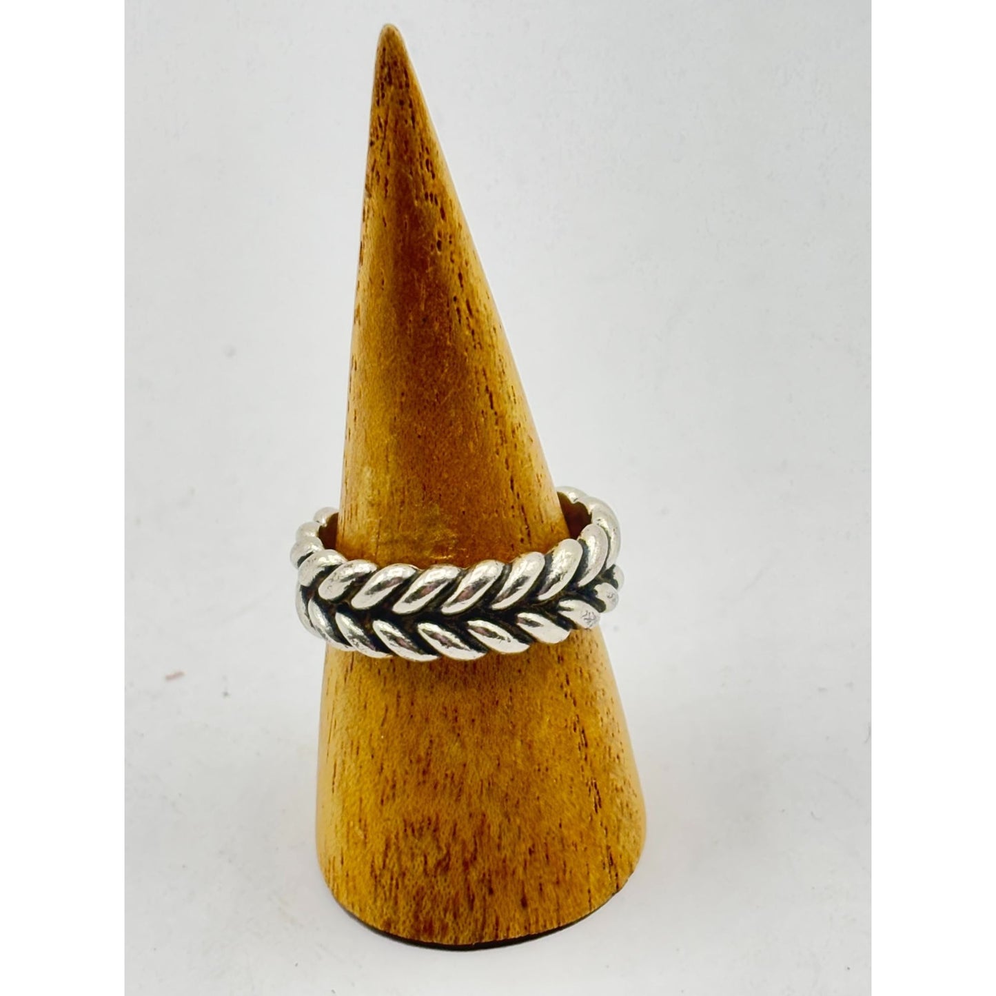 James Avery Sterling Silver Braided Band Ring Size 11.75