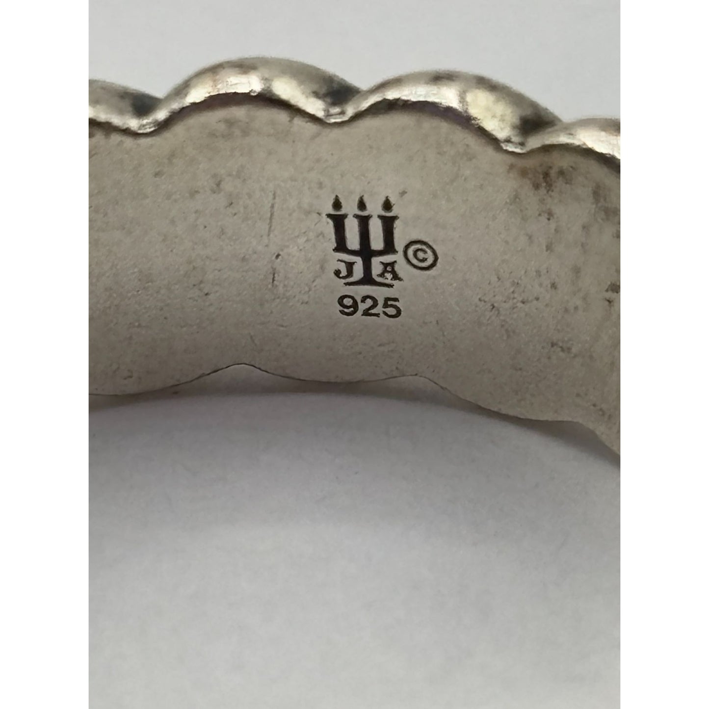 James Avery Sterling Silver Braided Band Ring Size 11.75