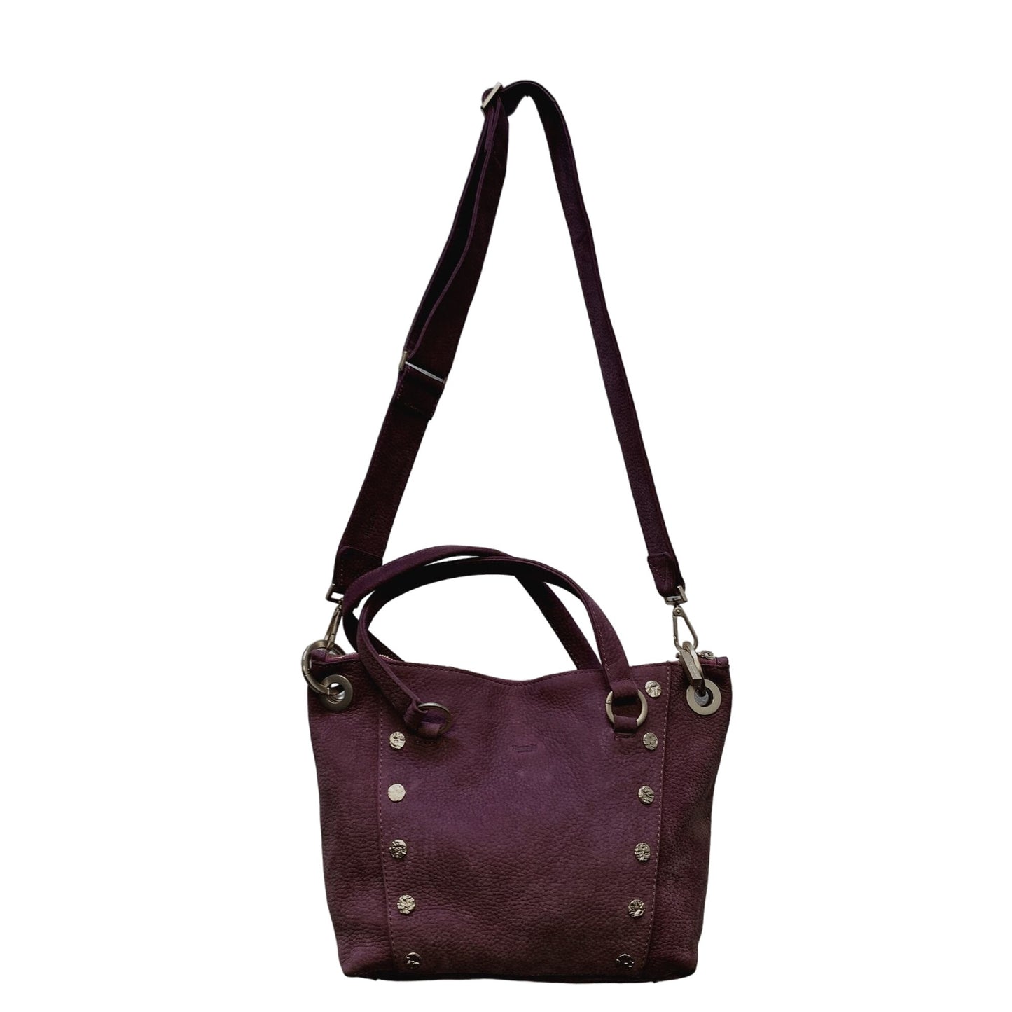 Hammit Los Angeles Daniel Light Purple Suede Satchel Handbag