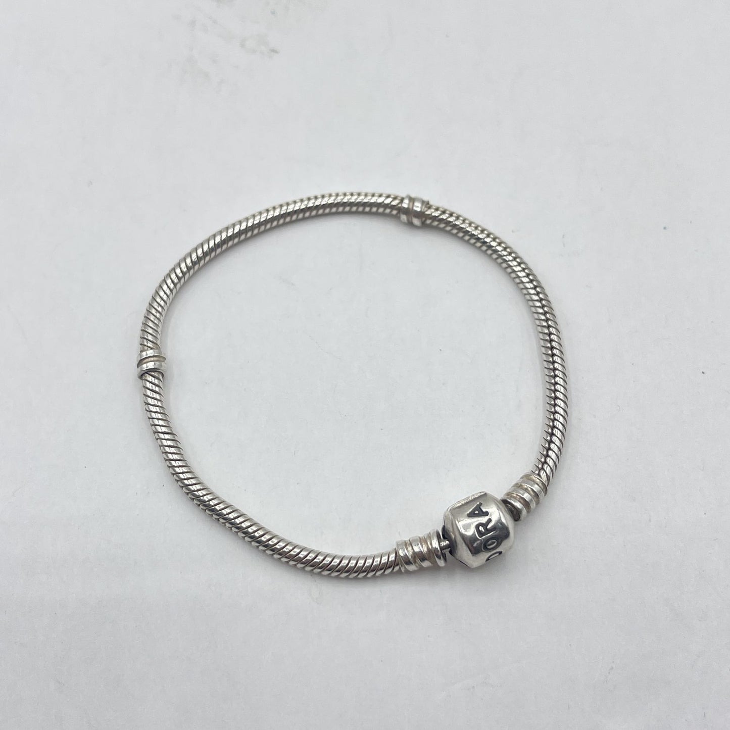 Sterling Silver Pandora Bracelet With DORA Charm