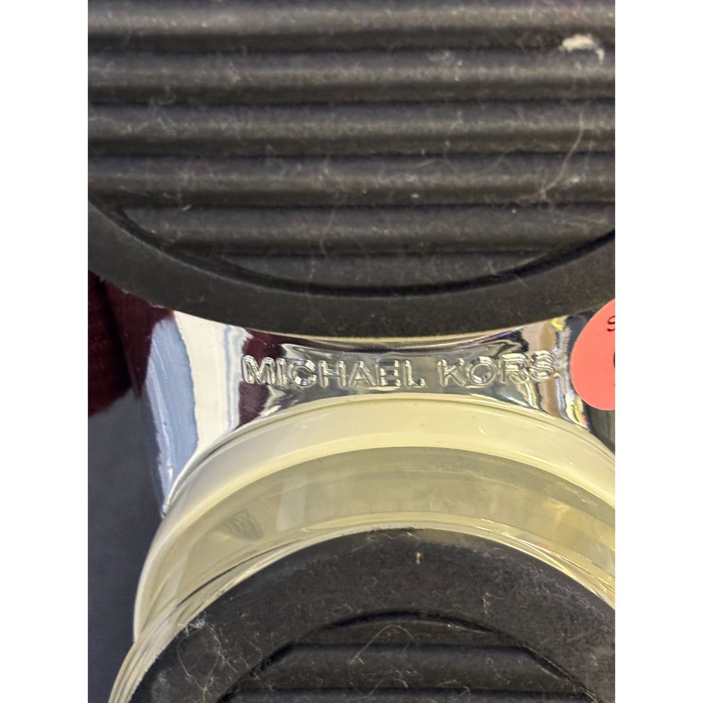 Michael Kors Black & White Slip-On Sock Sneakers  Size 9