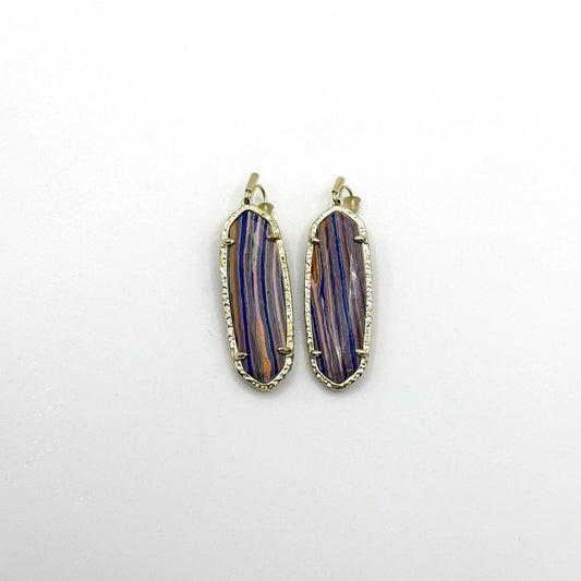 Kendra Scott Gold-Tone Multi Earrings