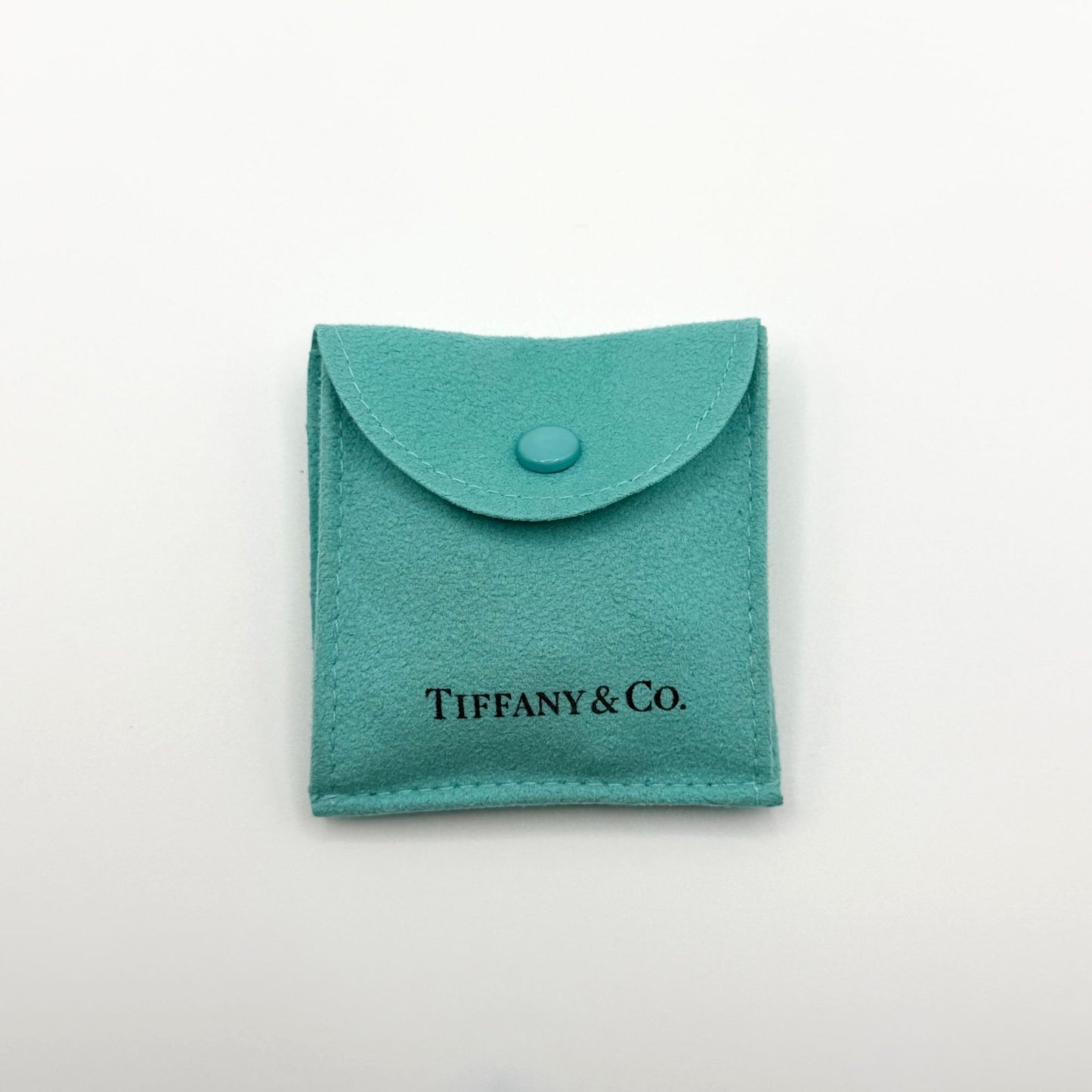 Tiffany & Co. 925 Sterling Silver Heart Tag Pendant Necklace Ball Chain