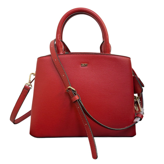 NWT DKNY Red Leather Handbag