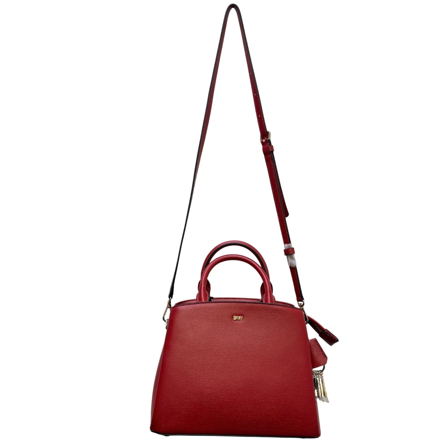 NWT DKNY Red Leather Handbag