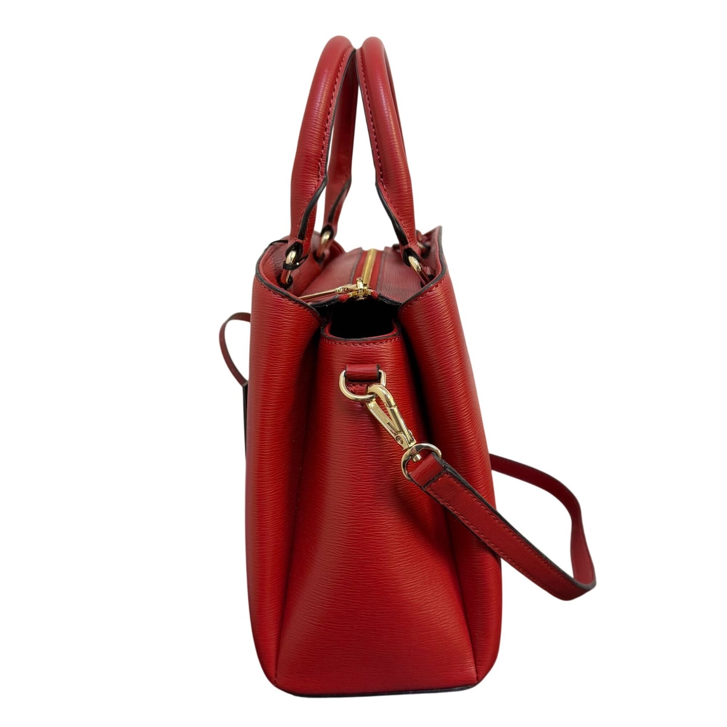 NWT DKNY Red Leather Handbag