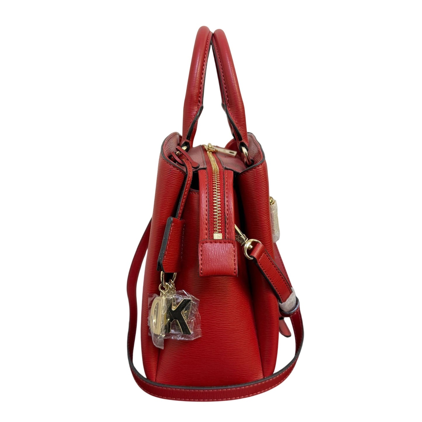 NWT DKNY Red Leather Handbag