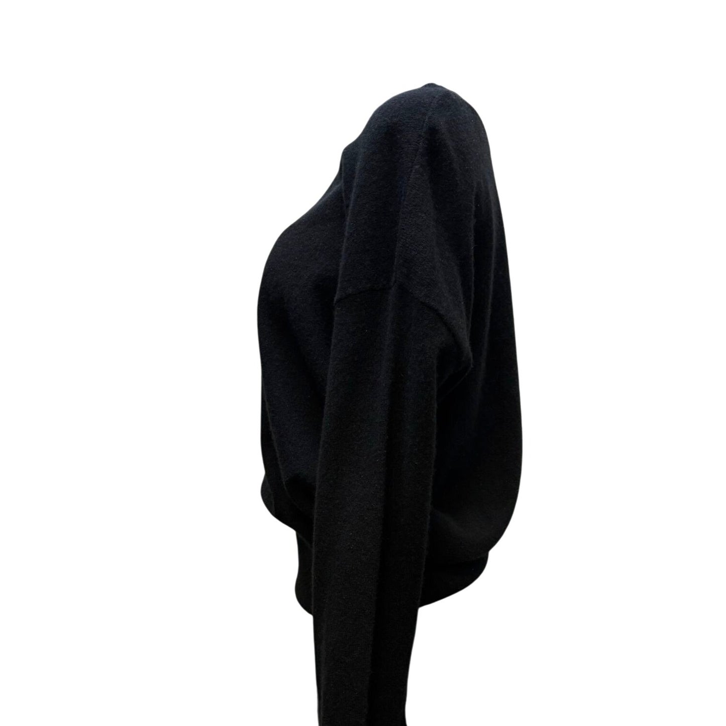 Vince Cashmere Sweater Black With Cutout Back M