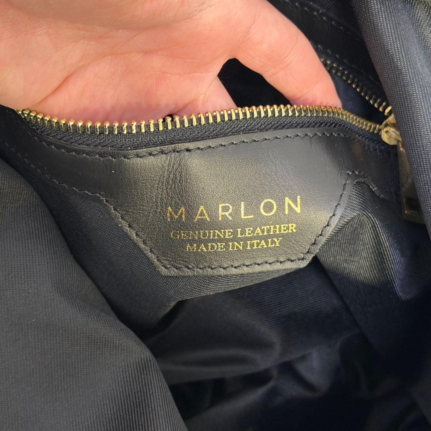 Marlon Genuine Leather Green Suede Hobo Bag With Gold Ring Accents