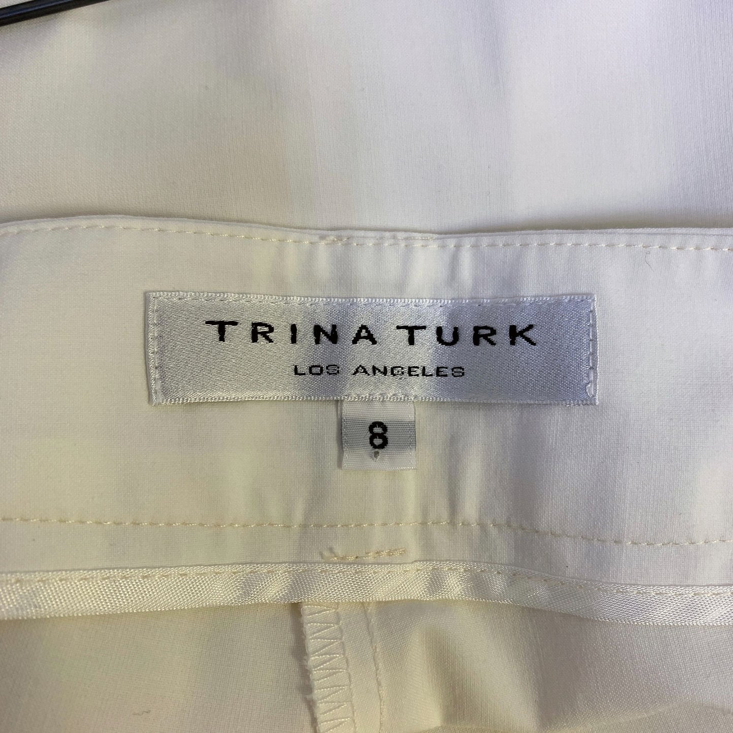 *Trina Turk White Capris Size 8