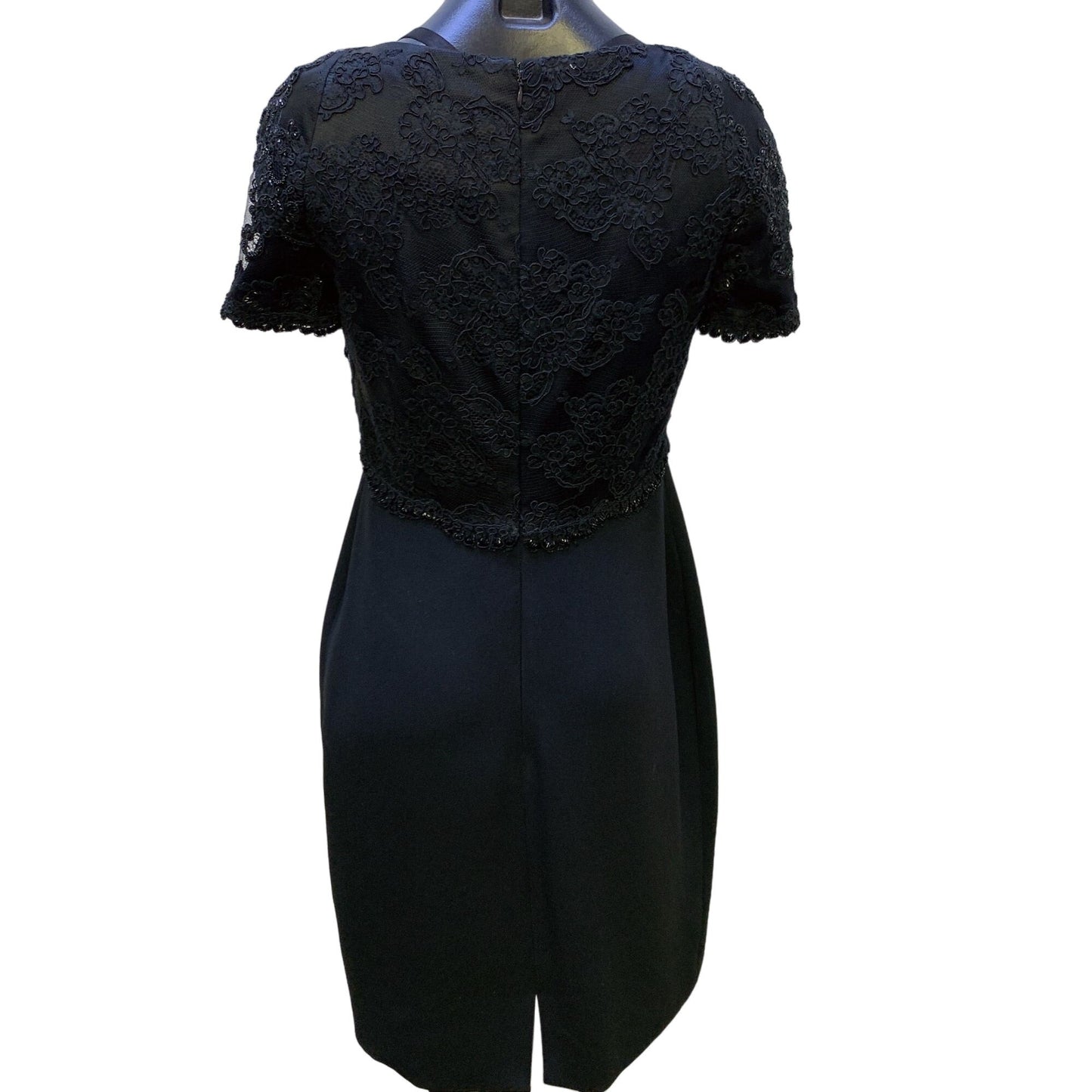 *Badgley Mischka Black Vintage Dress Size 8