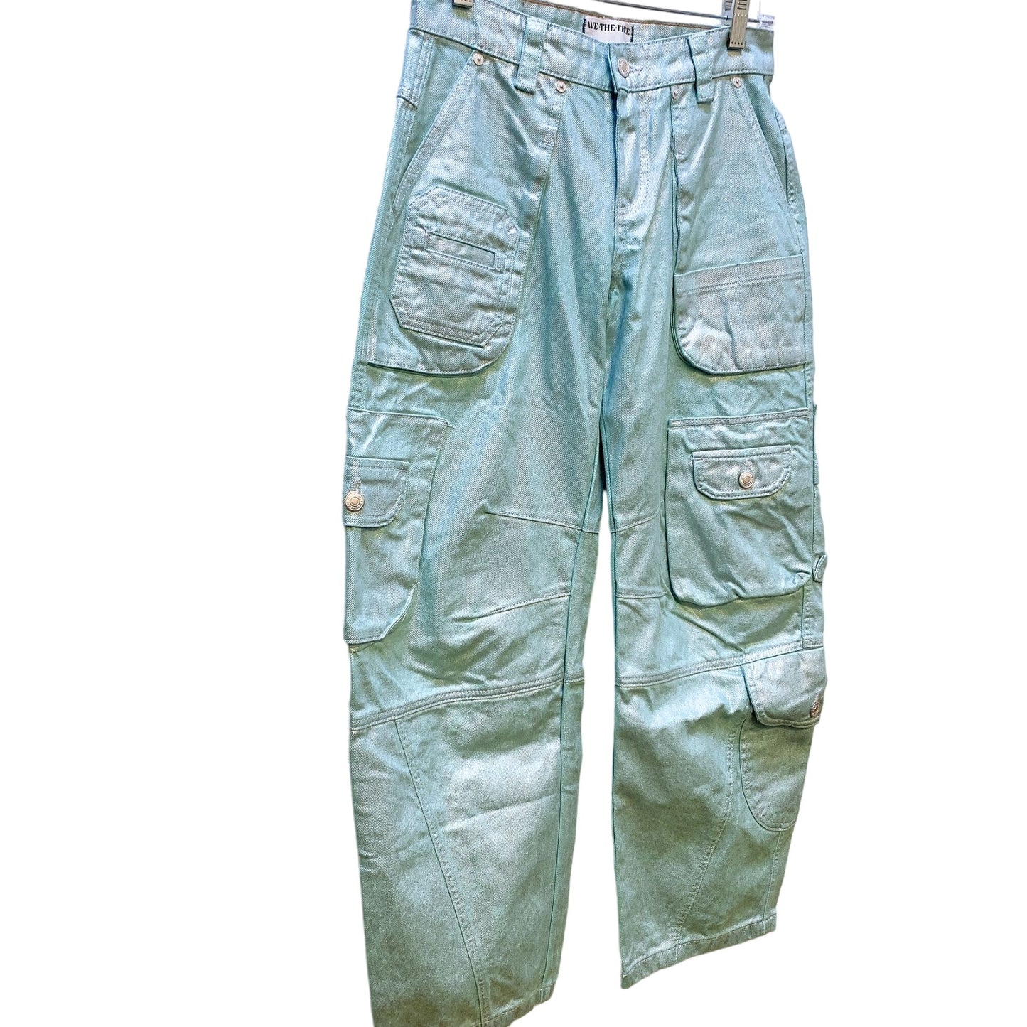 We The Free Light Teal Cargo Pants - Size 2/24