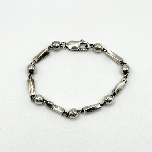925 Sterling Silver Bracelet Twisted Design
