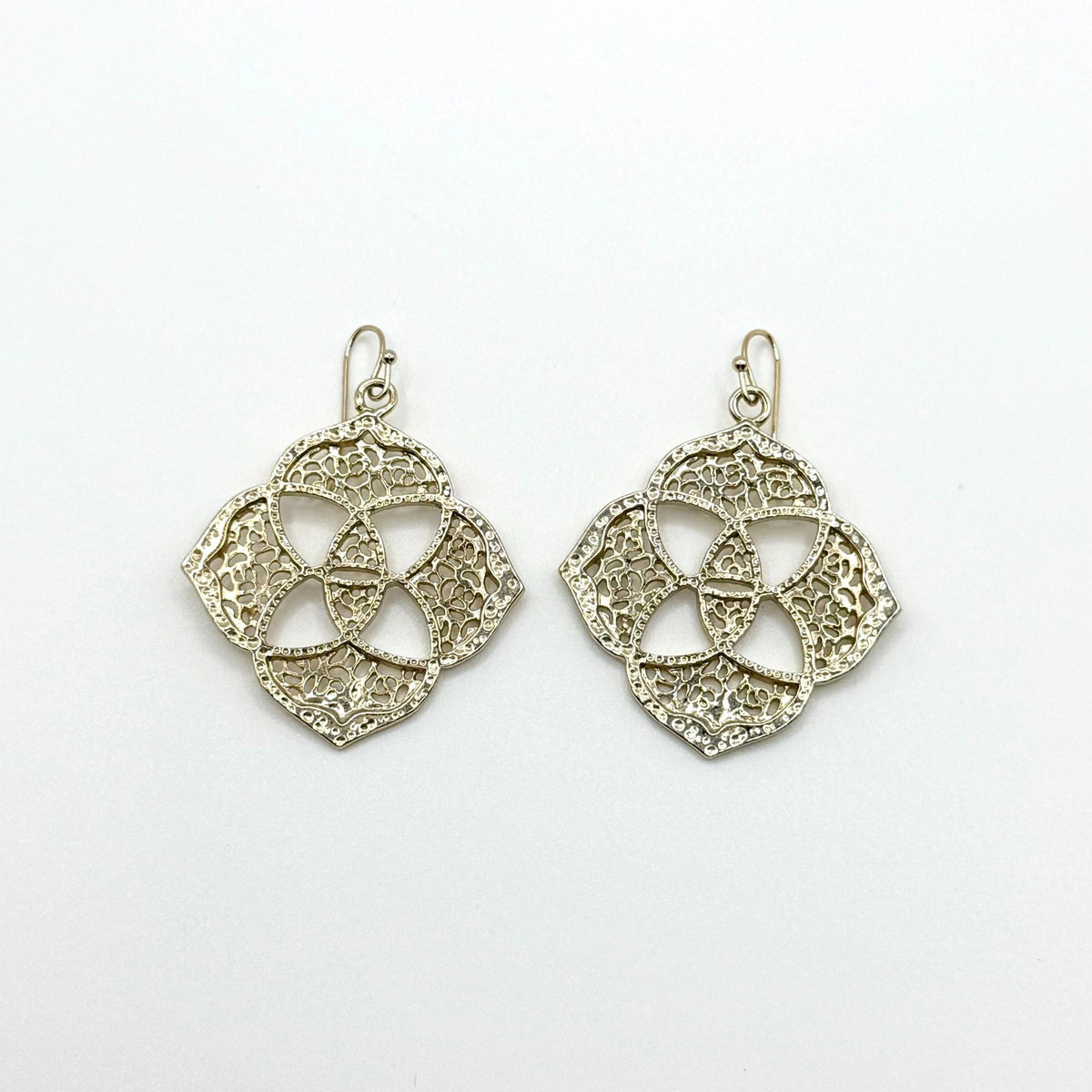 Kendra Scott Gold Tone Dangle Earrings