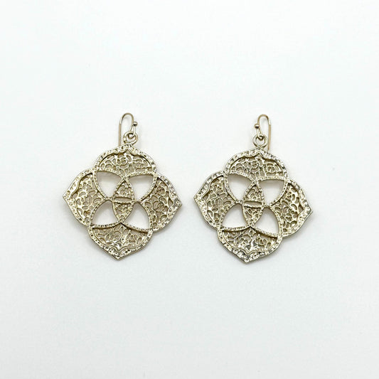 Kendra Scott Gold Tone Dangle Earrings