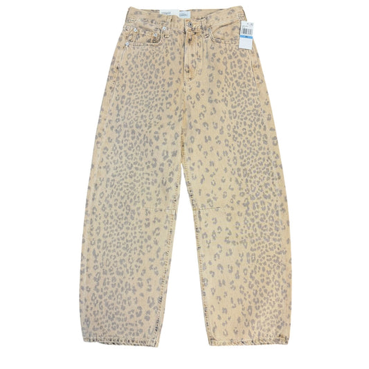 Citizens Of Humanity Miro Jean Natural Cheetah Print Tan 25