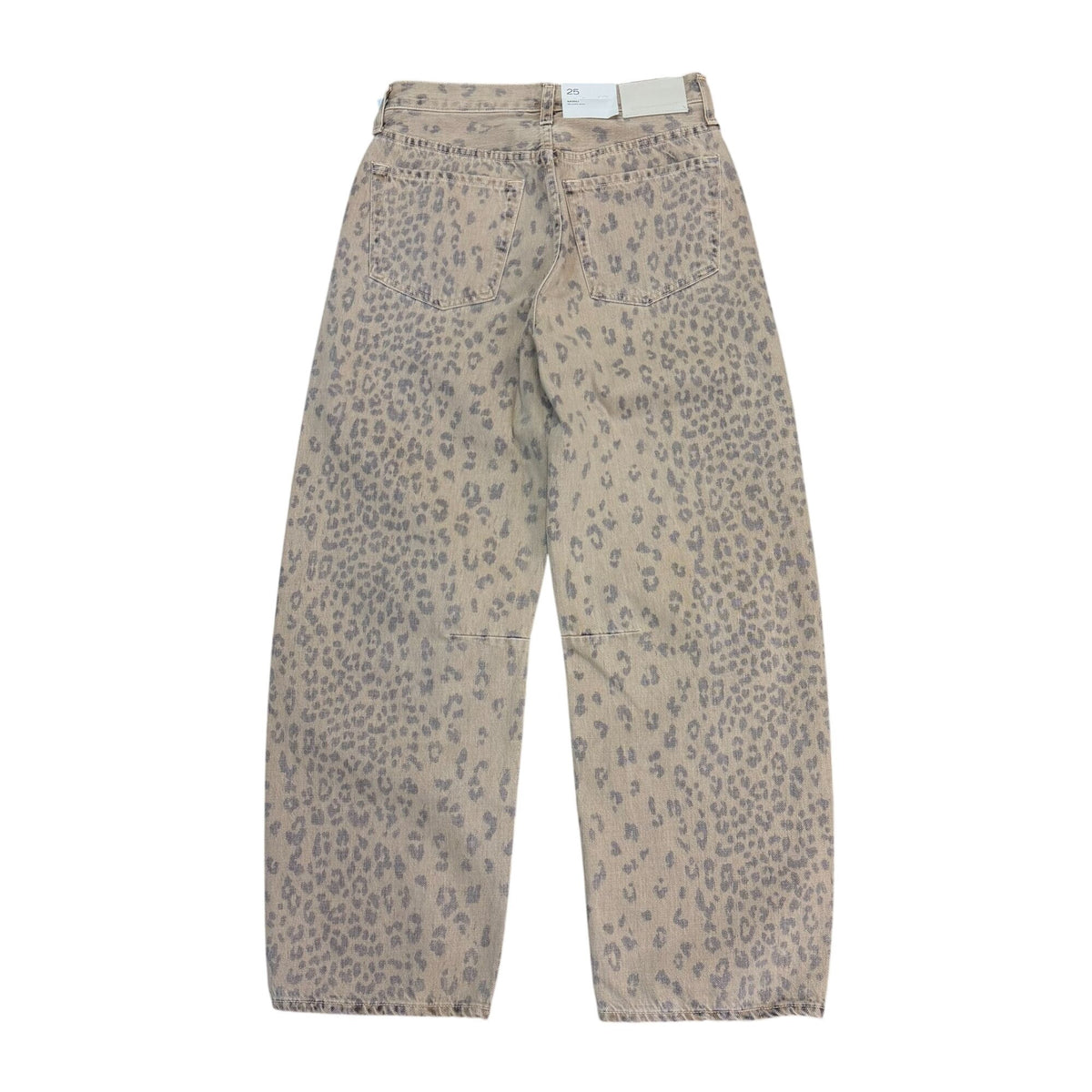 Citizens Of Humanity Miro Jean Natural Cheetah Print Tan 25
