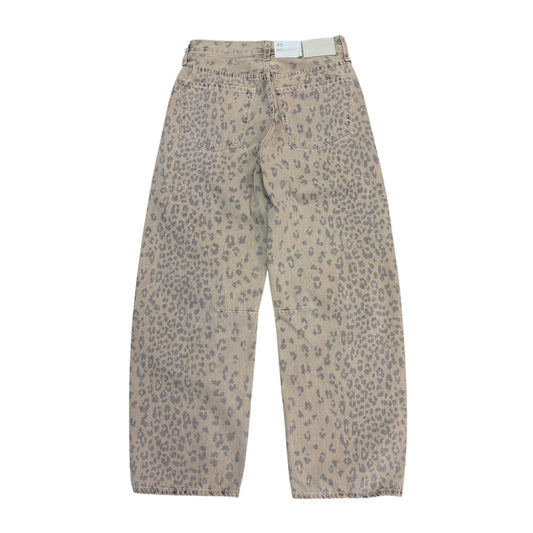 Citizens Of Humanity Miro Jean Natural Cheetah Print Tan 25