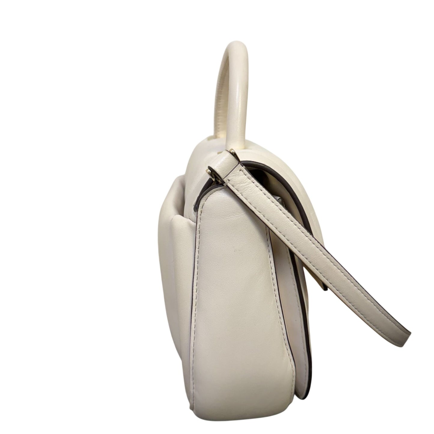 Kate Spade Ivory Leather Crossbody Purse