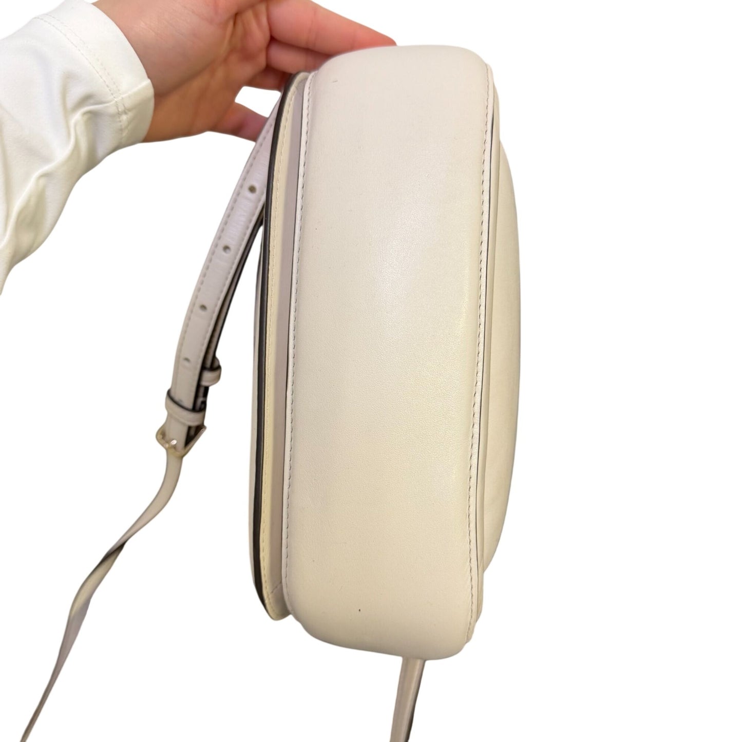 Kate Spade Ivory Leather Crossbody Purse