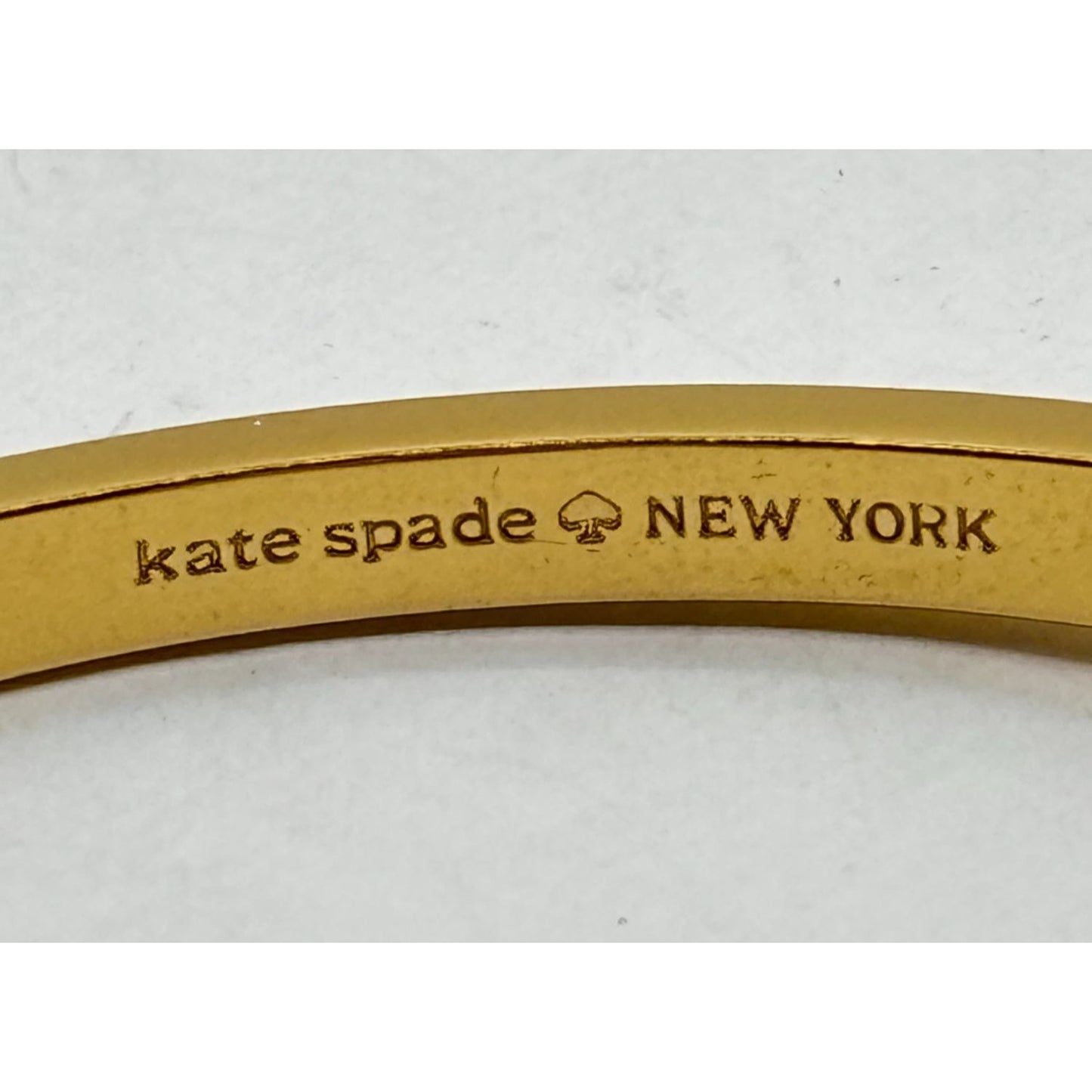 Kate Spade New York Gold-Tone Bow Bangle Bracelet