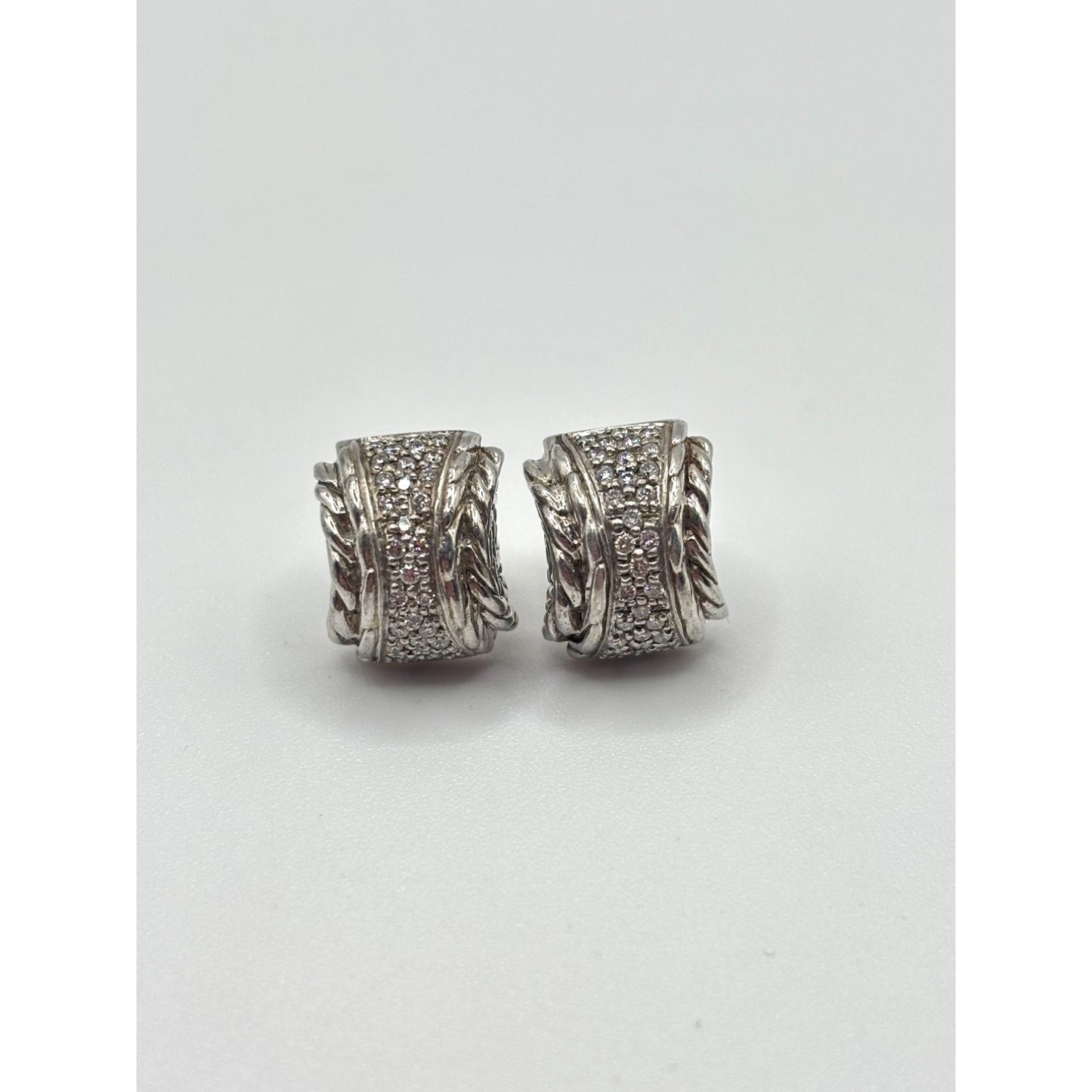 John Hardy 18K & 925 Sterling Silver Earrings