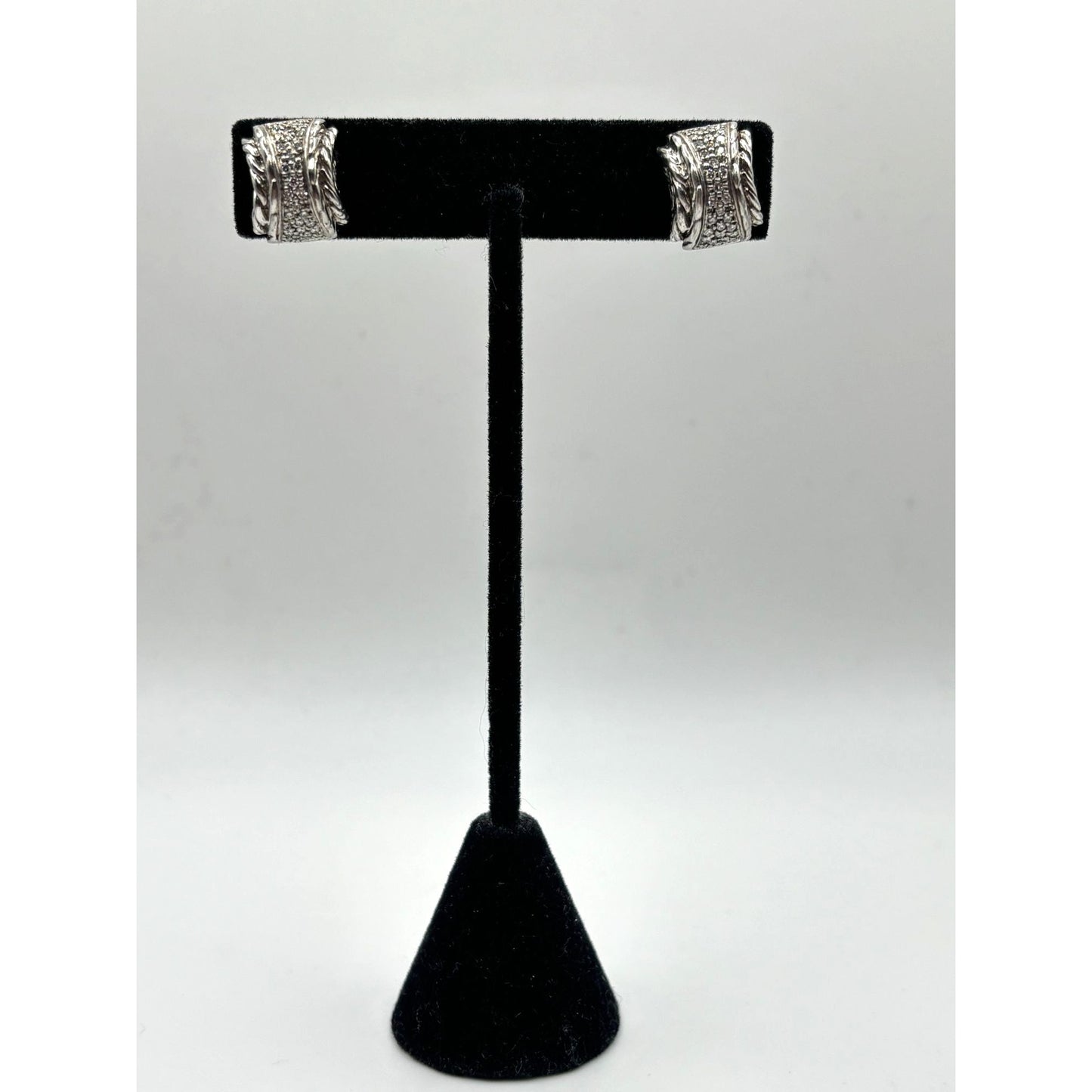 John Hardy 18K & 925 Sterling Silver Earrings