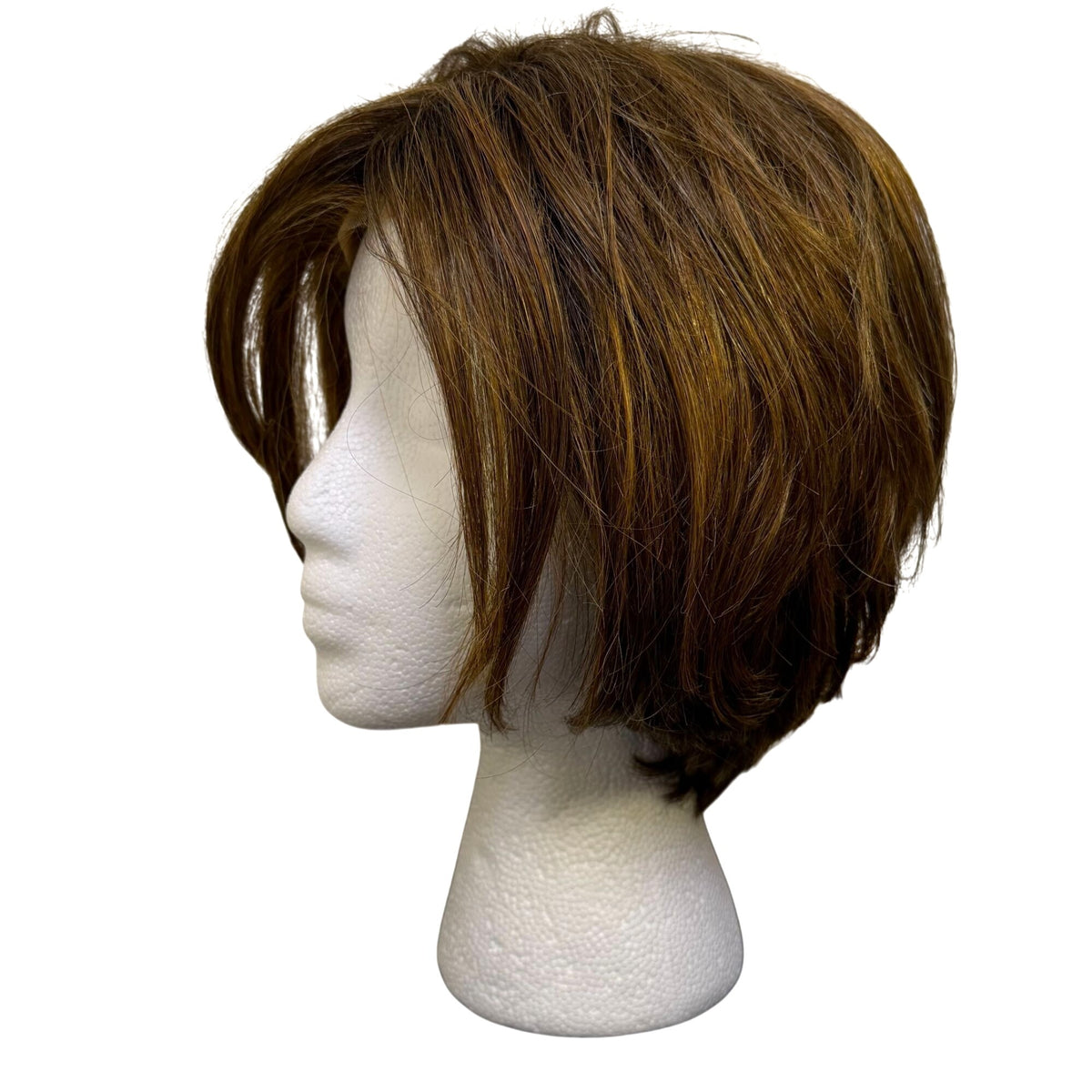 Gabor Luxury Collection Wig Short Bob Style Brown Highlights
