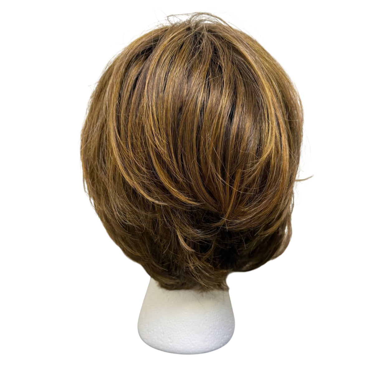 Gabor Luxury Collection Wig Short Bob Style Brown Highlights