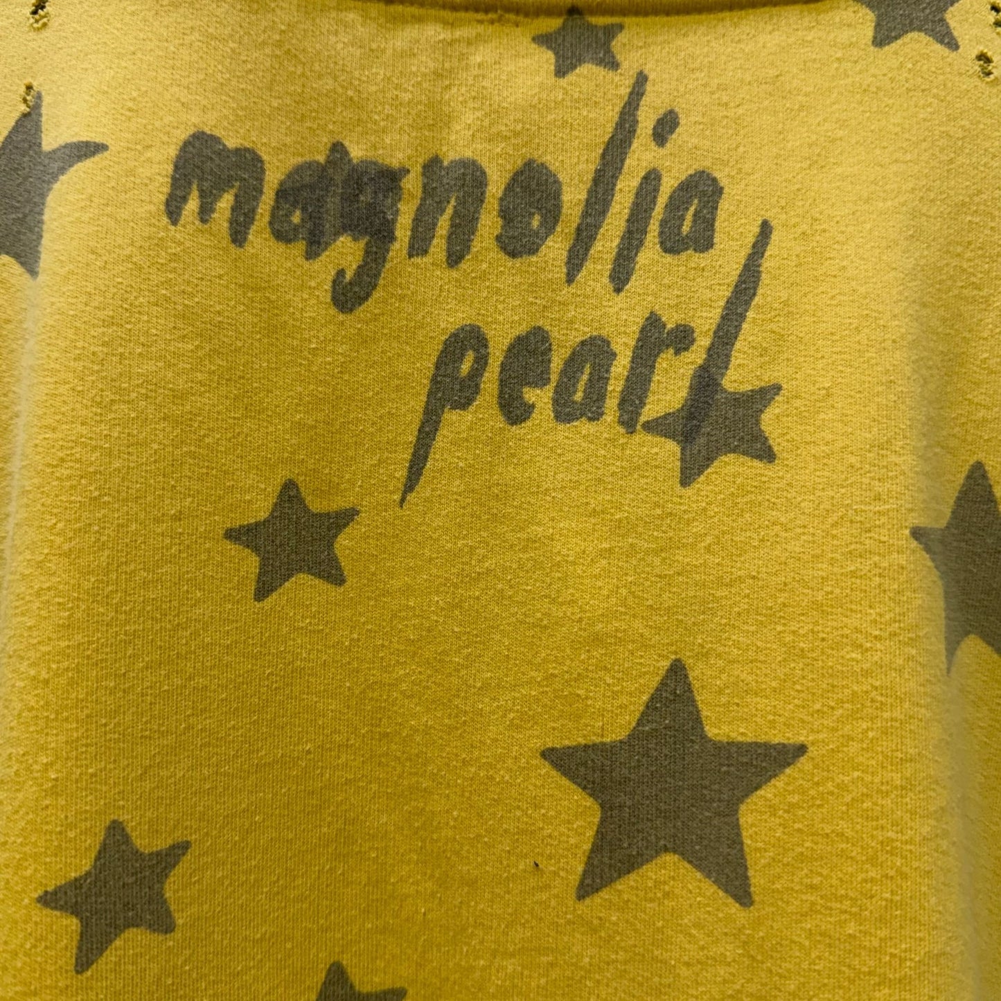 Magnolia Pearl Oversized Yellow Star Print Dress OS