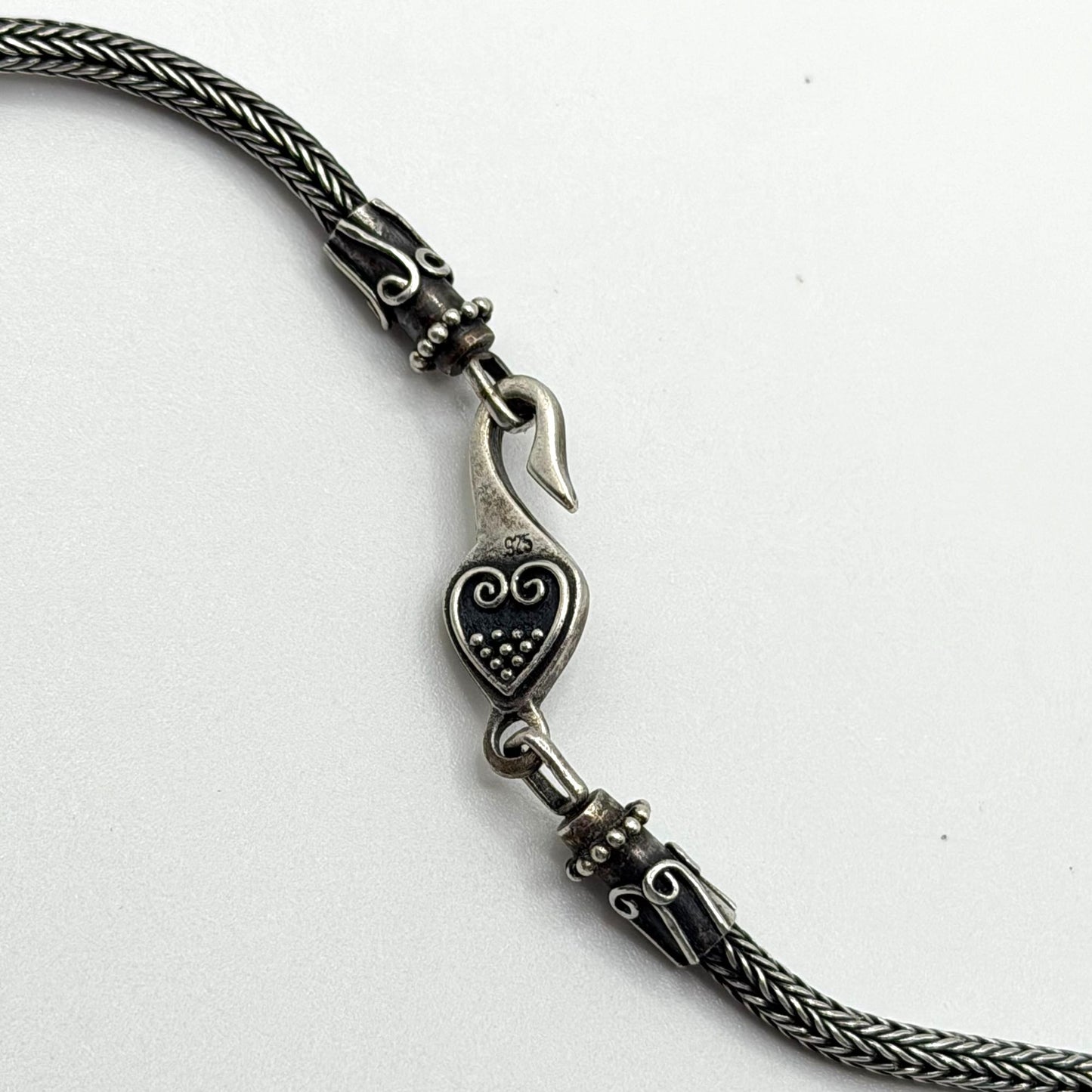 Brighton Treasures 925 Sterling Silver Heart Pendant Necklace