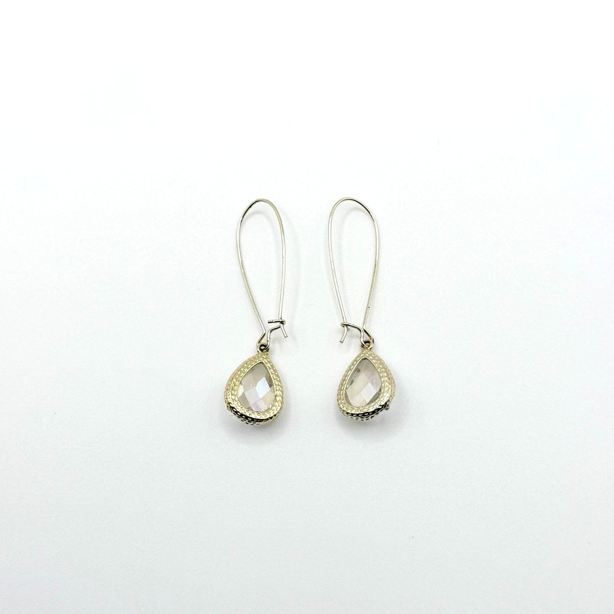 Kendra Scott Gold-Tone Iridescent Drop Earrings