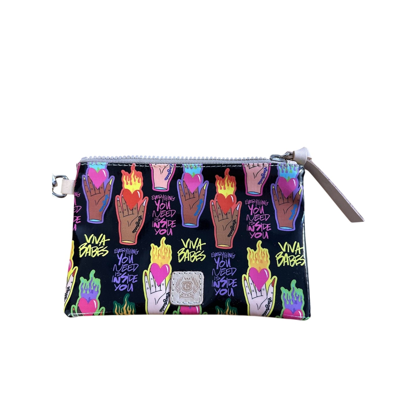 Consuela MTRA Wristlet Cardholder Set Colorful Graphics & Inspirational Text