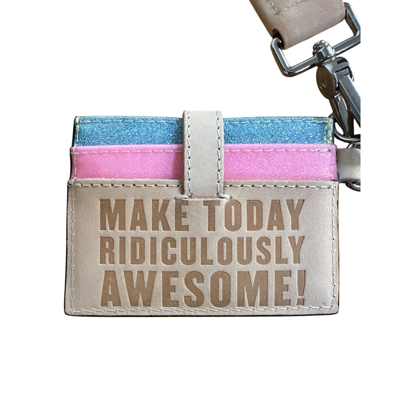 Consuela MTRA Wristlet Cardholder Set Colorful Graphics & Inspirational Text