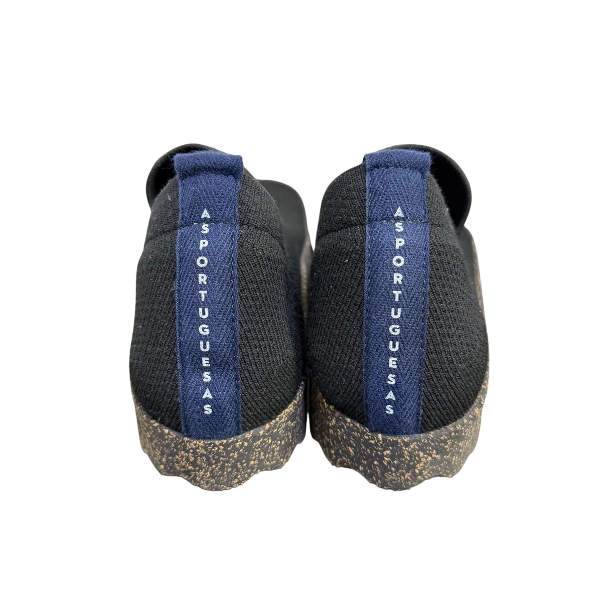 Asportuguesas Black Eco-Friendly Slip-On Shoes Size 40/EU 9